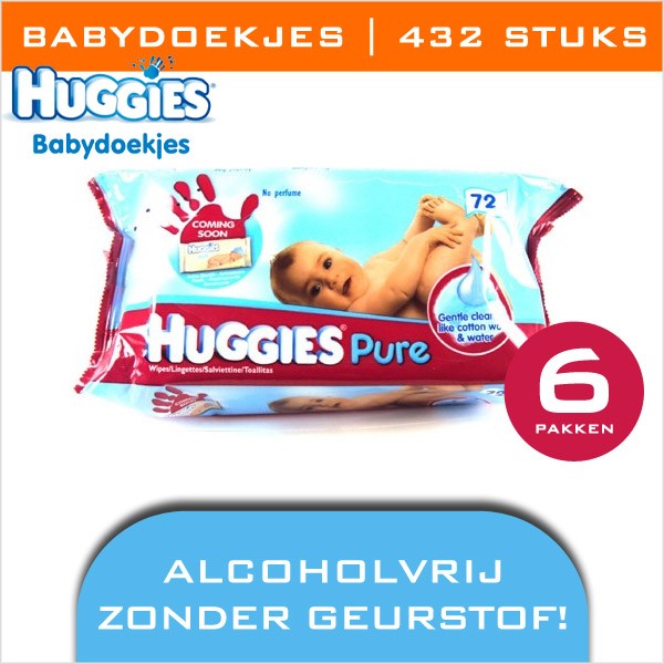 vsdeal.com - HUGGIES BABYDOEKJES PURE MEGADEAL