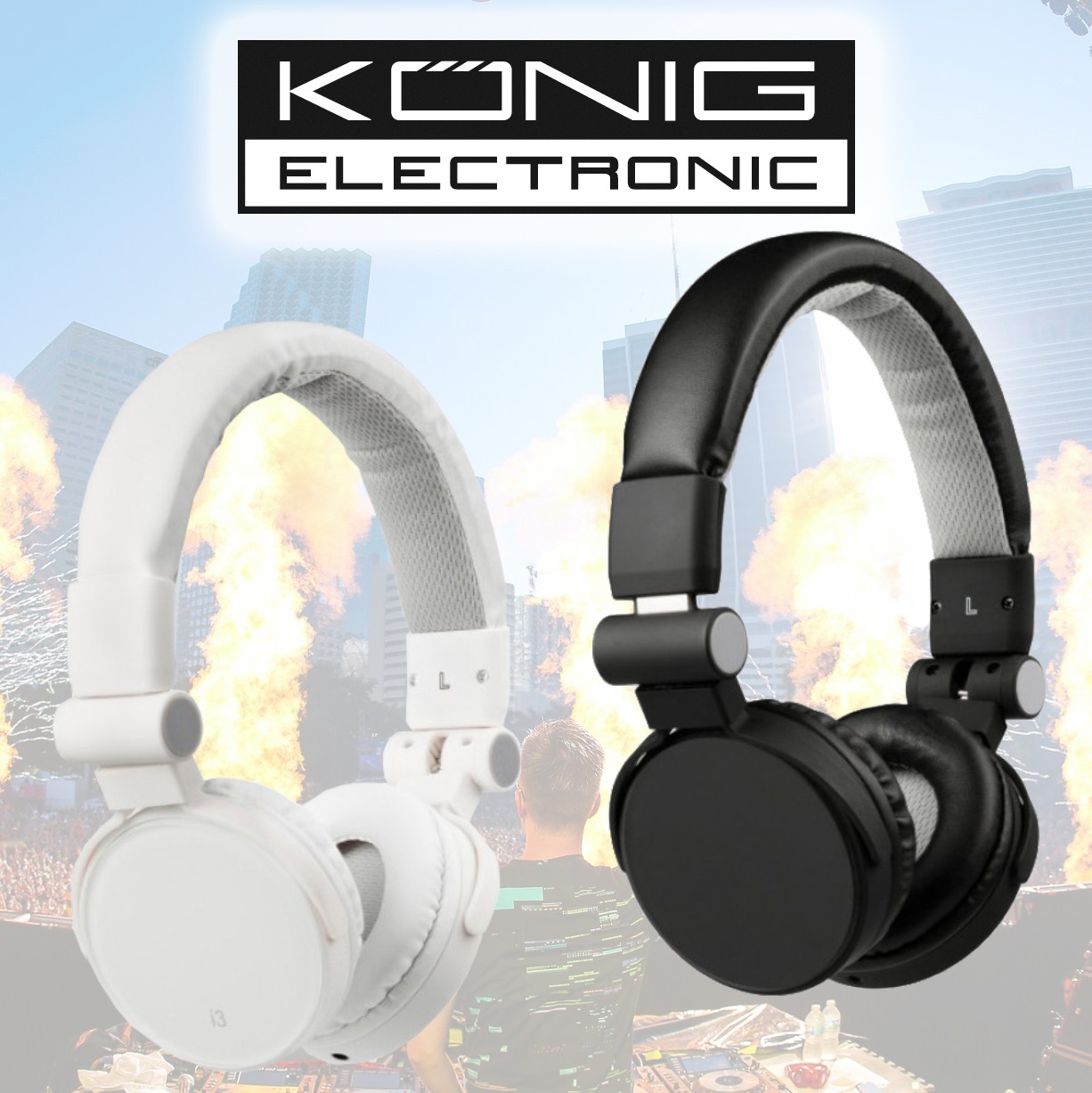 vsdeal.com - König On-ear Headset DJ-Stijl