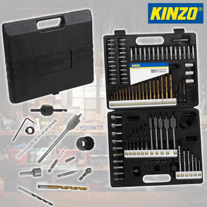 vsdeal.com - KINZO Complete Titanium Boor en Bitset