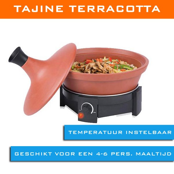 vsdeal.com - Nieuw TAJINE TERRACOTTA (tip)