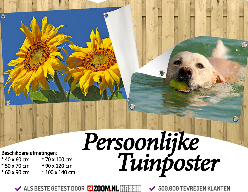 vsdeal.com - Persoonlijke Tuinposter