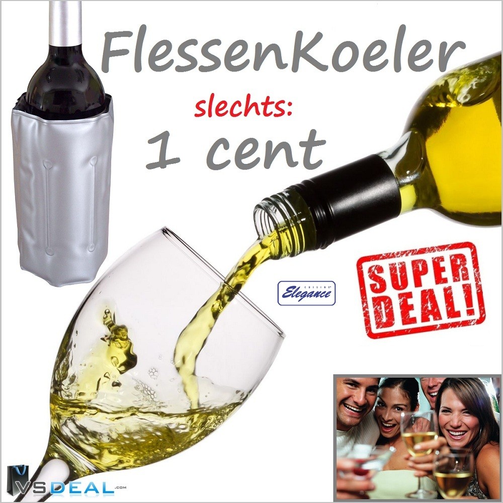 vsdeal.com - Verstelbare Flessenkoeler! Wij Vieren Feest met deze Tropische Aanbieding!!