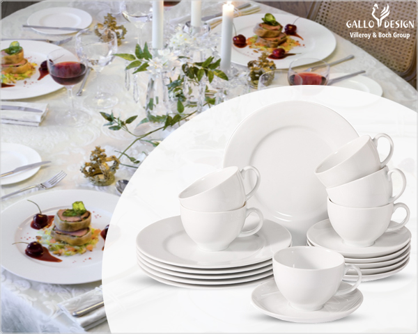 Waat? - 18-​delige villeroy & boch gallo serviesset