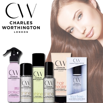 Waat? - 60% korting op een Charles Worthington haarverzorgingspakket met 6 salonproducten!