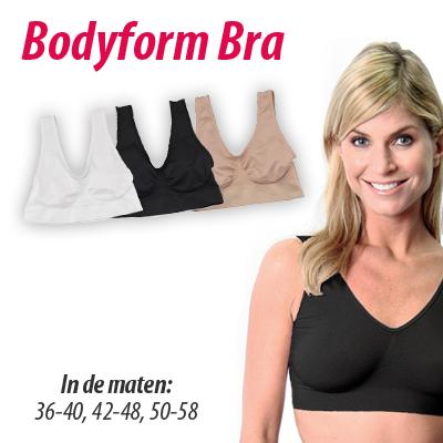 Waat? - Bodyform Bra, de meest comfortable Bra (set van 3 stuks)