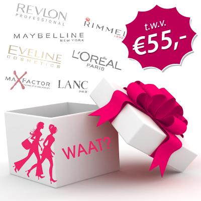 Waat? - Cosmetica Verrassingspakket t.w.v. €55,-