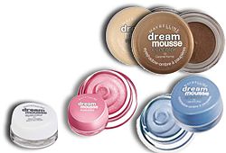 Waat? - Dreammousse Eyecolor Maybelline set van 5