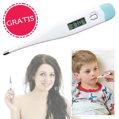 Waat? - Gratis digitale thermometer!