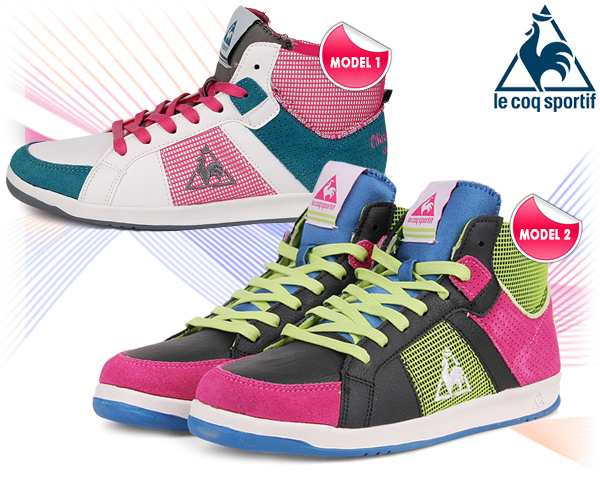 Waat? - Kleurrijke le coq sportif sneakers