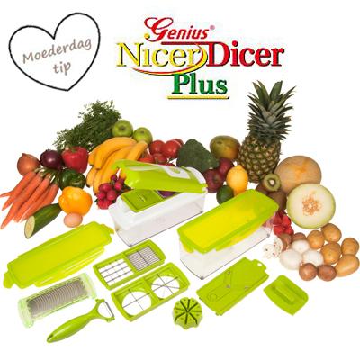 Waat? - MOEDERDAGTIP: De originele Nicer Dicer Plus Genius, het alles-in-een-keukenapparaat!