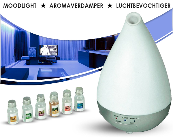 Waat? - Moodlight met aromaverdamper