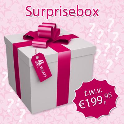 Waat? - Nieuw: Surprisebox voor hem of voor haar t.w.v. €199.95