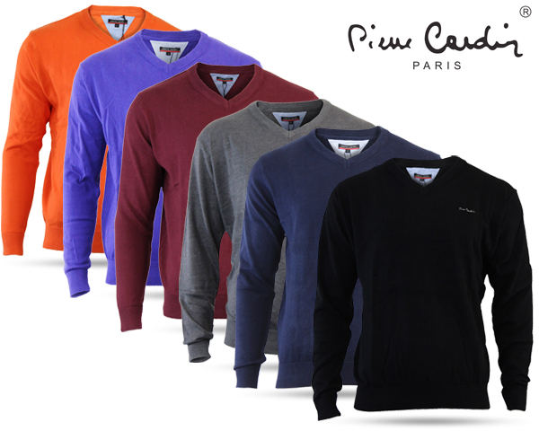 Waat? - Pierre cardin trui met v-​hals