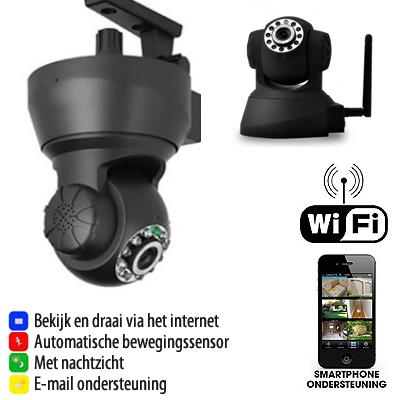 Waat? - Professionele draadloze internetcamera