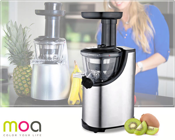 Waat? - Stainless steel moa slowjuicer de luxe