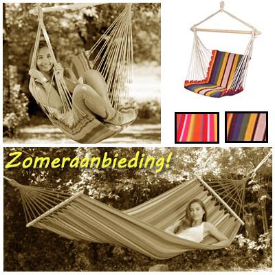 Waat? - Super summerdeal: Hangmat en/of hangstoel