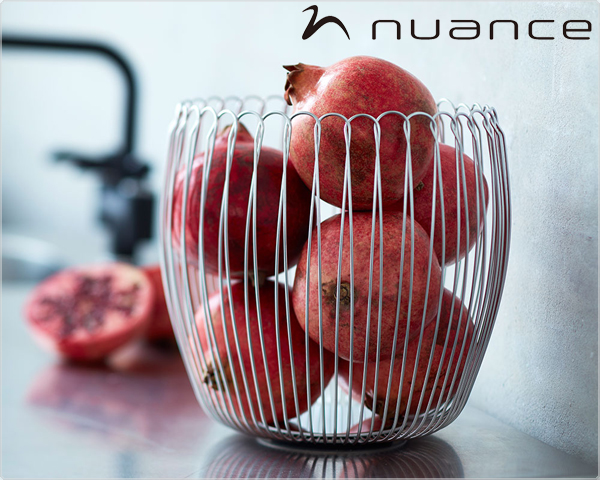 Waat? - Zeer luxe nuance design rvs fruitmand