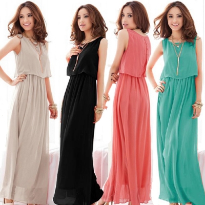 Waat? - Zomer musthave: lange chiffon zomerjurk!