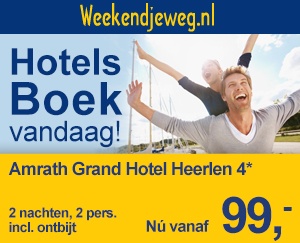 Weekendjeweg - Carlton Oasis Hotel 4* vanaf 99,-.