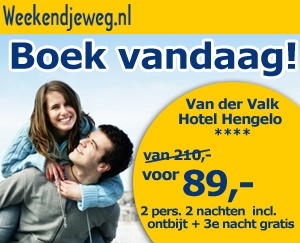 Weekendjeweg - Fletcher Actie: Hotel Incl. Ontbijt & Dagschotel 0* Vanaf 89,00.