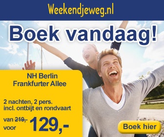 Weekendjeweg - Golden Tulip Victoria 4* vanaf 150,-.