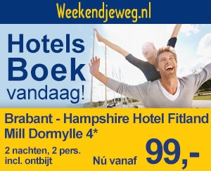 Weekendjeweg - Golden Tulip Victoria 4* vanaf 99,-.