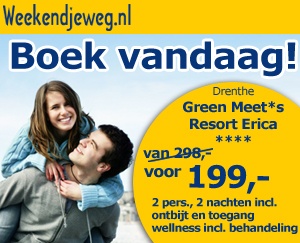 Weekendjeweg - Green Meet's Resort 4* vanaf 199,-.