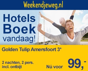 Weekendjeweg - Hilton Royal Parc Soestduinen 4* vanaf 79,-.