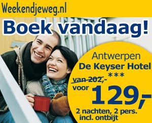 Weekendjeweg - Hotel Carpe Diem 4* vanaf 99,-.